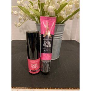 Bath & Body Works Emily In Paris “Bonjour Blossom” Lipstick & Lip Gloss